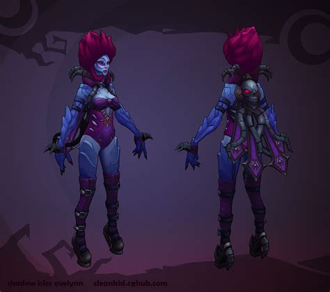 Evelynn Fan Art (League of Legends) — polycount