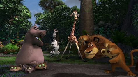 Image - Alex Marty Gloria & Melman fighting the Fossa.jpg | Heroes Wiki ...