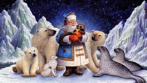 Christmas Polar Bear Wallpapers - Wallpaper Cave