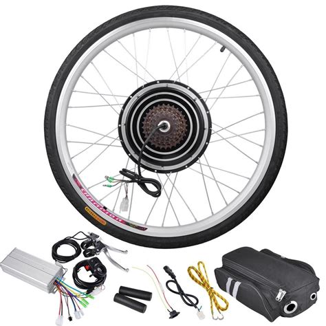 500 Watt 26 Inch Rear Wheel Electric Bicycle Motor Kit 36v