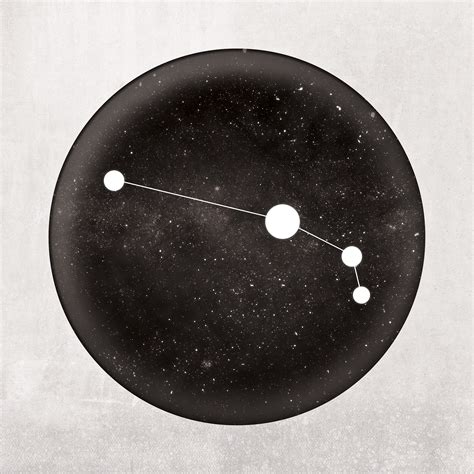 Aries Constellation Art Print - City Prints