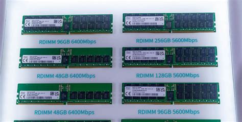 SK Hynix Shows Up 96 & 48 GB DDR5 Memory Modules, 256 GB DIMM Also Revealed