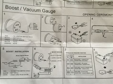 Prosport Gauge Wiring