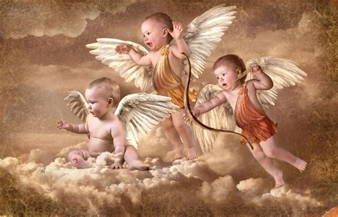 Download Manipulation Cupid Wings Angel Baby Photography Child 4k Ultra ...