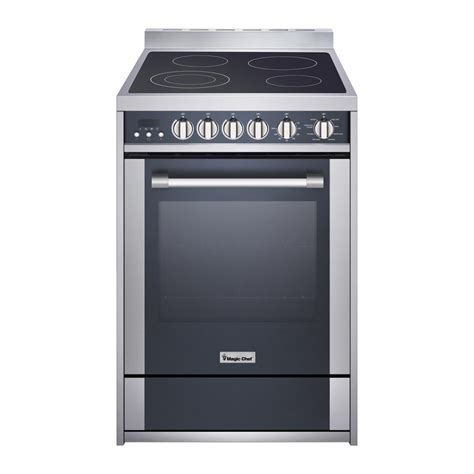 Magic Chef 24 in. 2.2 cu. ft. Electric Range with Convection in ...