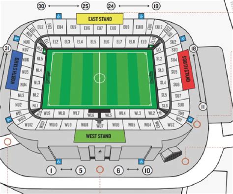 Swansea.com Stadium Seating Plan | Swansea City Seating Chart | SeatPick