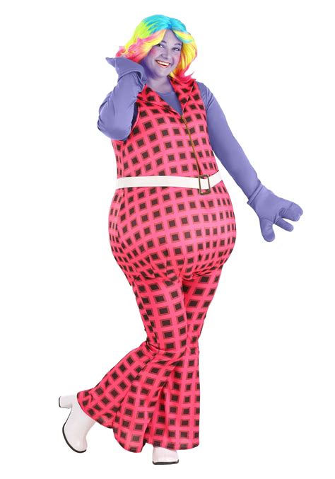 Trolls Women's Plus Size Lady Glitter Sparkles Costume - Walmart.com