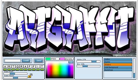 15 Free Fonts Free Graffiti Maker Images - Graffiti Generator Online ...