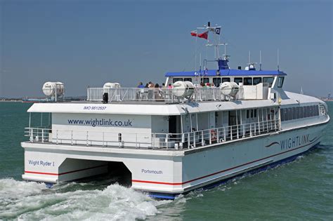 Portsmouth - Ryde FastCat Isle of Wight ferry route - Wightlink Ferries