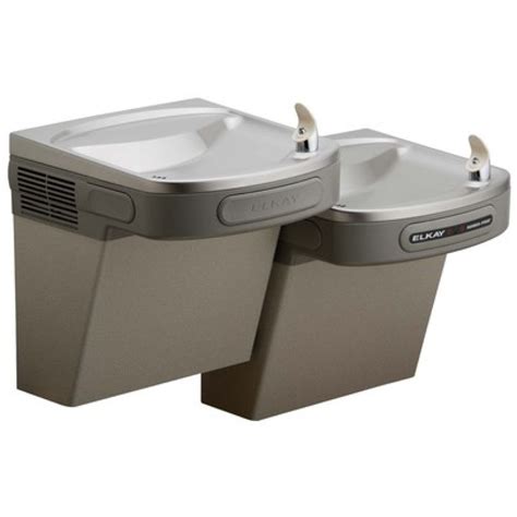 Elkay EZOSTL8LC Sensor-Operated Dual Drinking Fountain ...