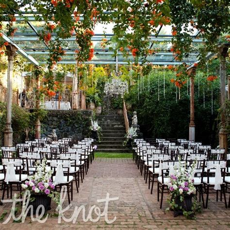 English Garden Themed Wedding Ceremony