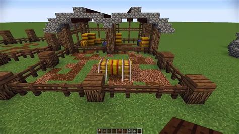 Minecraft Animal Farm Layout