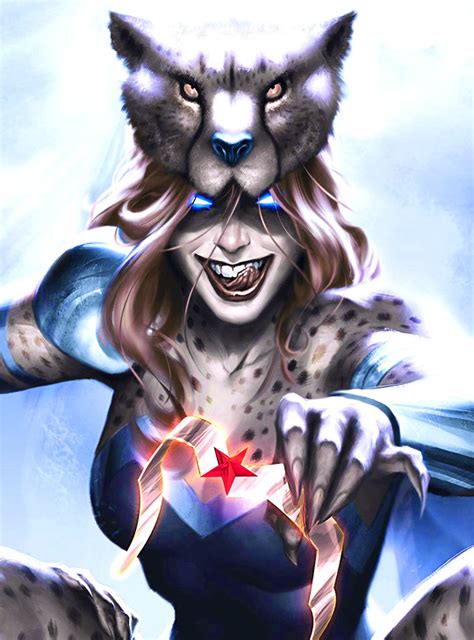 Daily DC Villains : CHEETAH BY ALEX GARNER