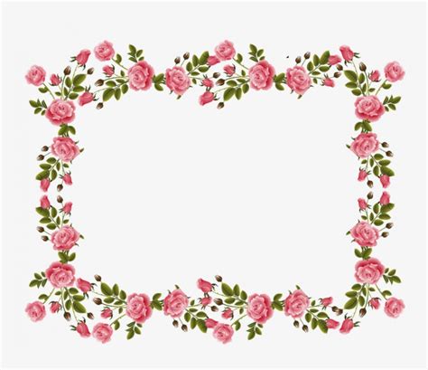 Download Floral Border Clip Art - Clipart Designs Borders Flowers ...