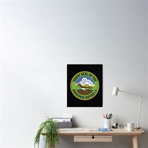 "The great seal of the muscogee - muscogee flag" Poster for Sale by ...