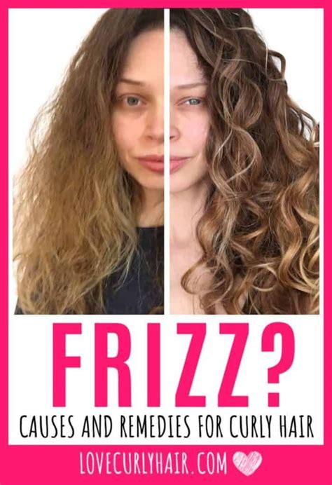 What Is Frizz? Remedies For Frizzy Curly Hair | Frizzy curly hair ...