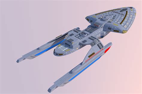 Star Trek Voyager: Intrepid Class Prototype 1 by calamitySi on DeviantArt