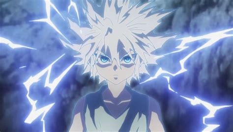 Killua Godspeed | Anime character drawing, Hunter anime, Blue anime