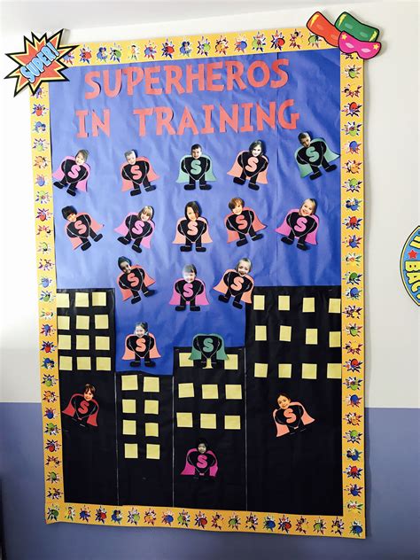 Superhero Classroom Bulletin Board Ideas