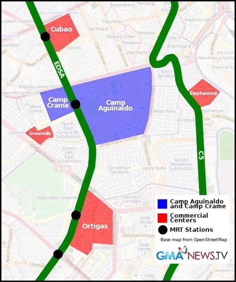 Camp Aguinaldo Map