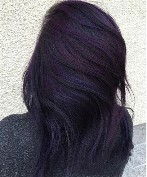 nice 25 Trendy Black and Purple Hair Ideas that You Should Give a Try # ...