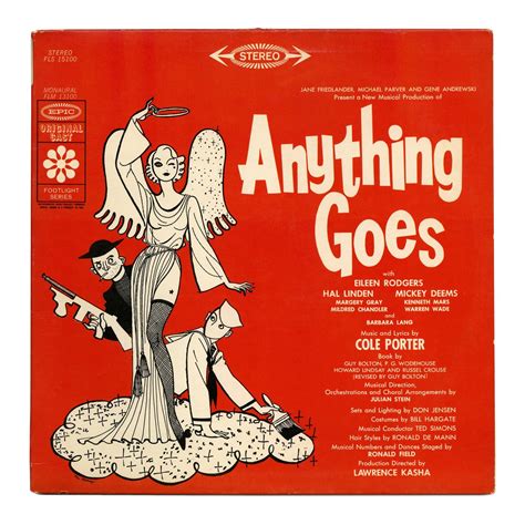 Anything Goes Original Cast Various Artists Epic Records/USA (1962 ...