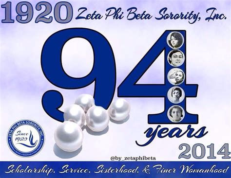 Pin by Donielle Lawson on greek life | Zeta phi beta, Happy founders ...