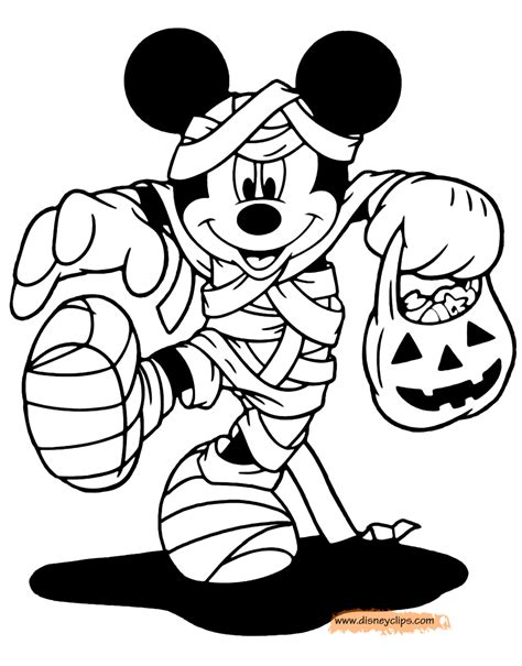 Printable Coloring Pages | Mickey coloring pages, Halloween coloring ...