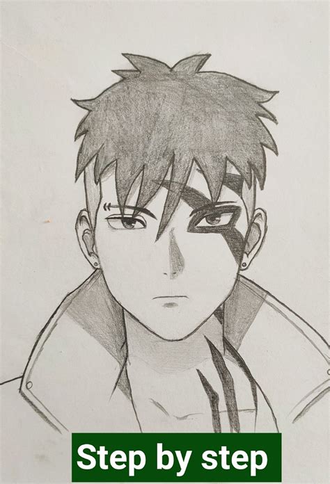 Kawaki boruto Best Anime Drawings, Cute Easy Drawings, Art Drawings ...