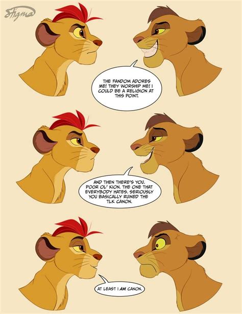 Kion vs Kopa by OfficialStigma on DeviantArt in 2020 (With images ...