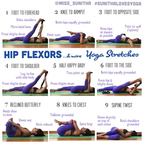 Hip Flexor Stretches Yoga