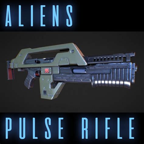 ArtStation - Aliens Pulse Rifle