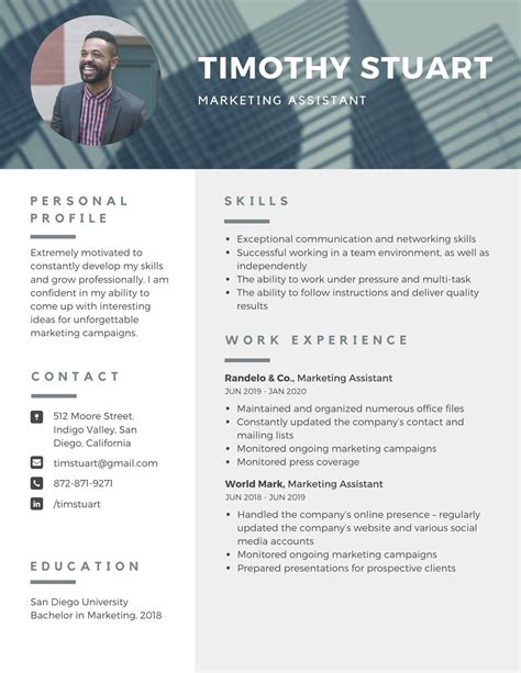 Canva resume templates - kizafreedom