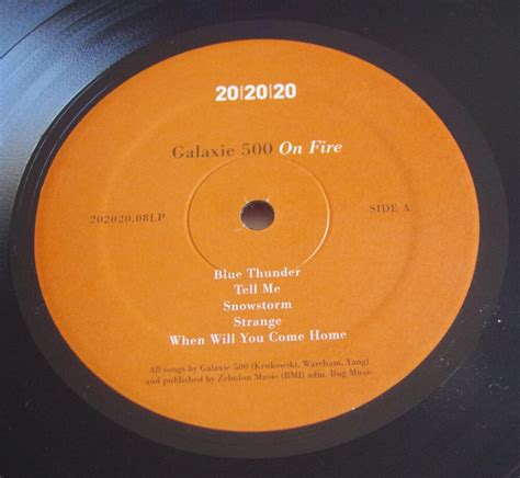 Galaxie 500 – On Fire LP - Twelve Inches and Single Records