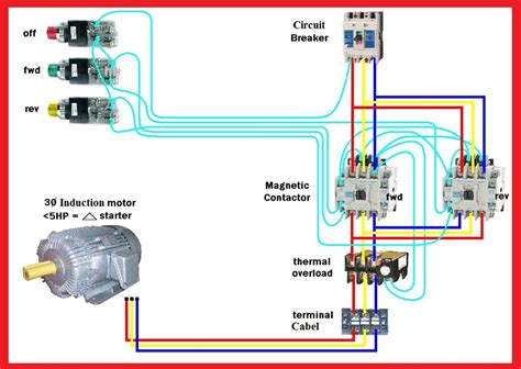 Three phase motor wiring diagram - Electrical Technology