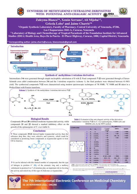 (PDF) Synthesis of methylidene-1-tetralone derivatives with potential ...