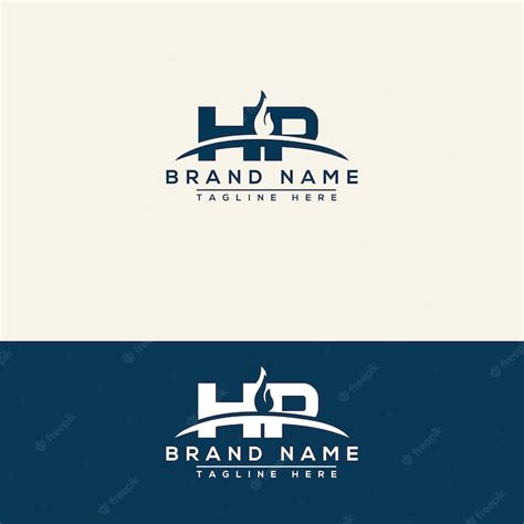 Premium Vector | HP logo Design Template Vector Graphic Branding Element.