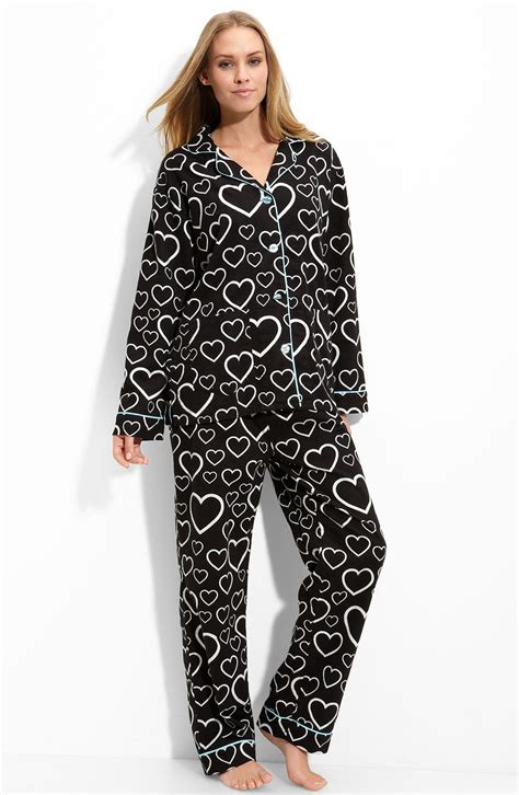 PJ Salvage Print Flannel Pajamas | Nordstrom