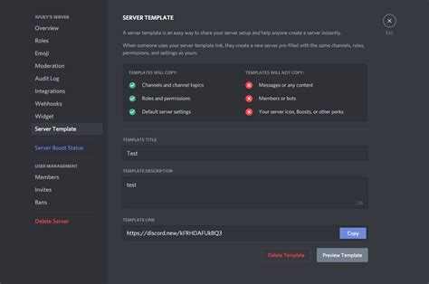 Gaming Discord Template