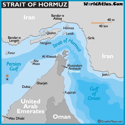 Strait Of Hormuz | Strait of hormuz, Geography map, Map