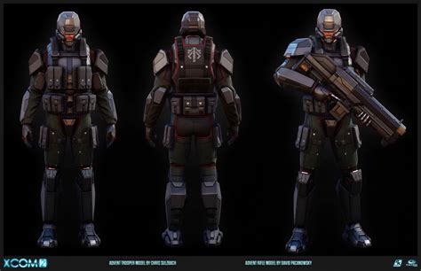 ArtStation - XCOM 2 Advent Trooper