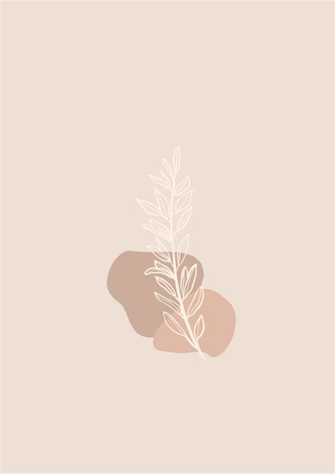 Minimalist Aesthetic High Resolution Desktop Wallpaper Beige : Explore ...