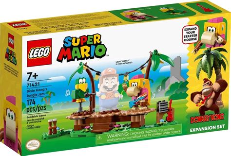 New LEGO Donkey Kong Sets Arrive with Dixie Kong and Rambi the Rhino