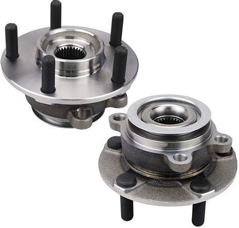 Pair 2 Front Wheel Hub and Bearing Assembly for 2011-2016 Nissan Juke ...