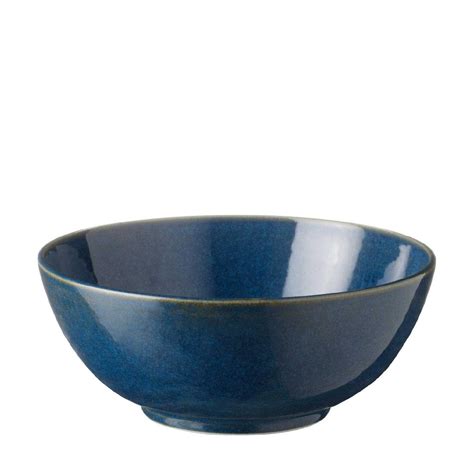 Large Classic Round Soup Bowl Varied Blue | Jenggala Keramik Bali | Ceramic