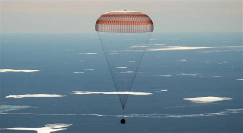 Soyuz Spacecraft Landing