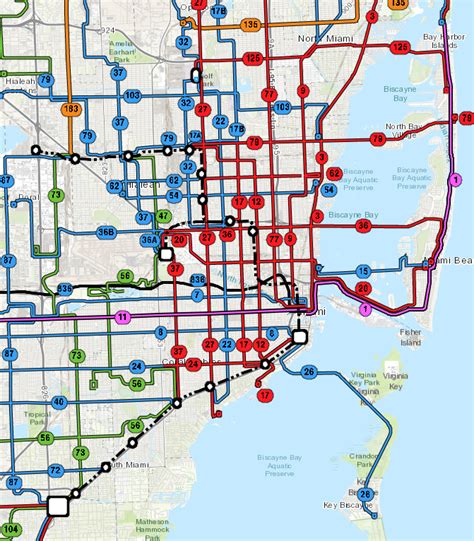 Miami: Explore your New Bus Network — Human Transit