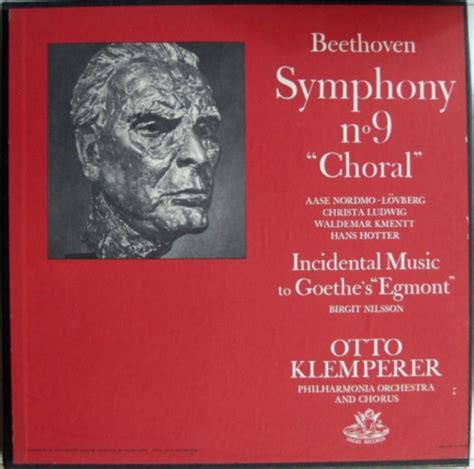 Beethoven, Klemperer, Philharmonia – Beethoven "Choral", Incidental ...