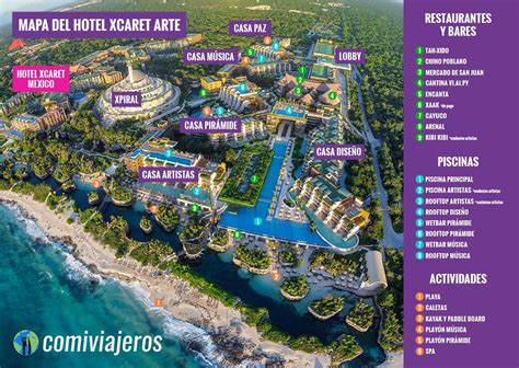 Xcaret Arte Hotel: the BEST guide ️ | Map Daily plan