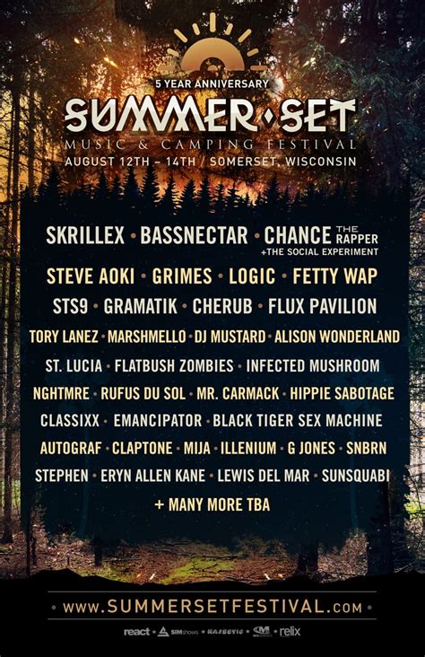 USA, Somerset (WI) - Summer Set Music Festival (Aug 12-14) - Infected ...